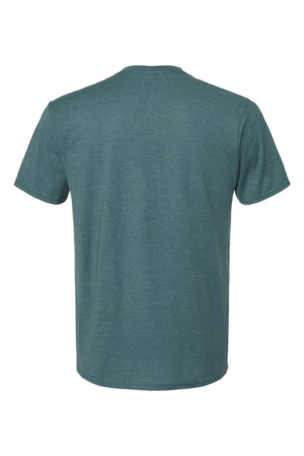 Hanes Mens Nano-T Short Sleeve Crewneck T-Shirt - Heather Cactus Green