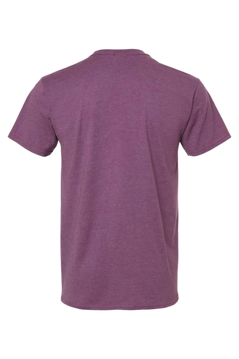 Hanes Mens Nano-T Short Sleeve Crewneck T-Shirt - Heather Purple Rain