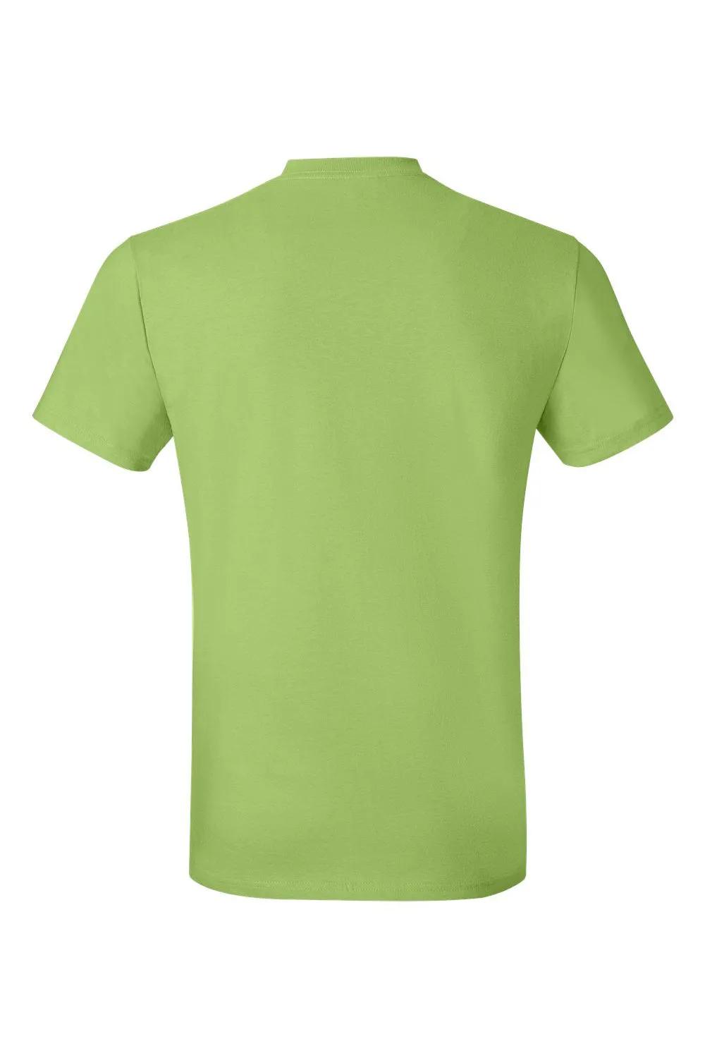 Hanes Mens Nano-T Short Sleeve Crewneck T-Shirt - Lime Green