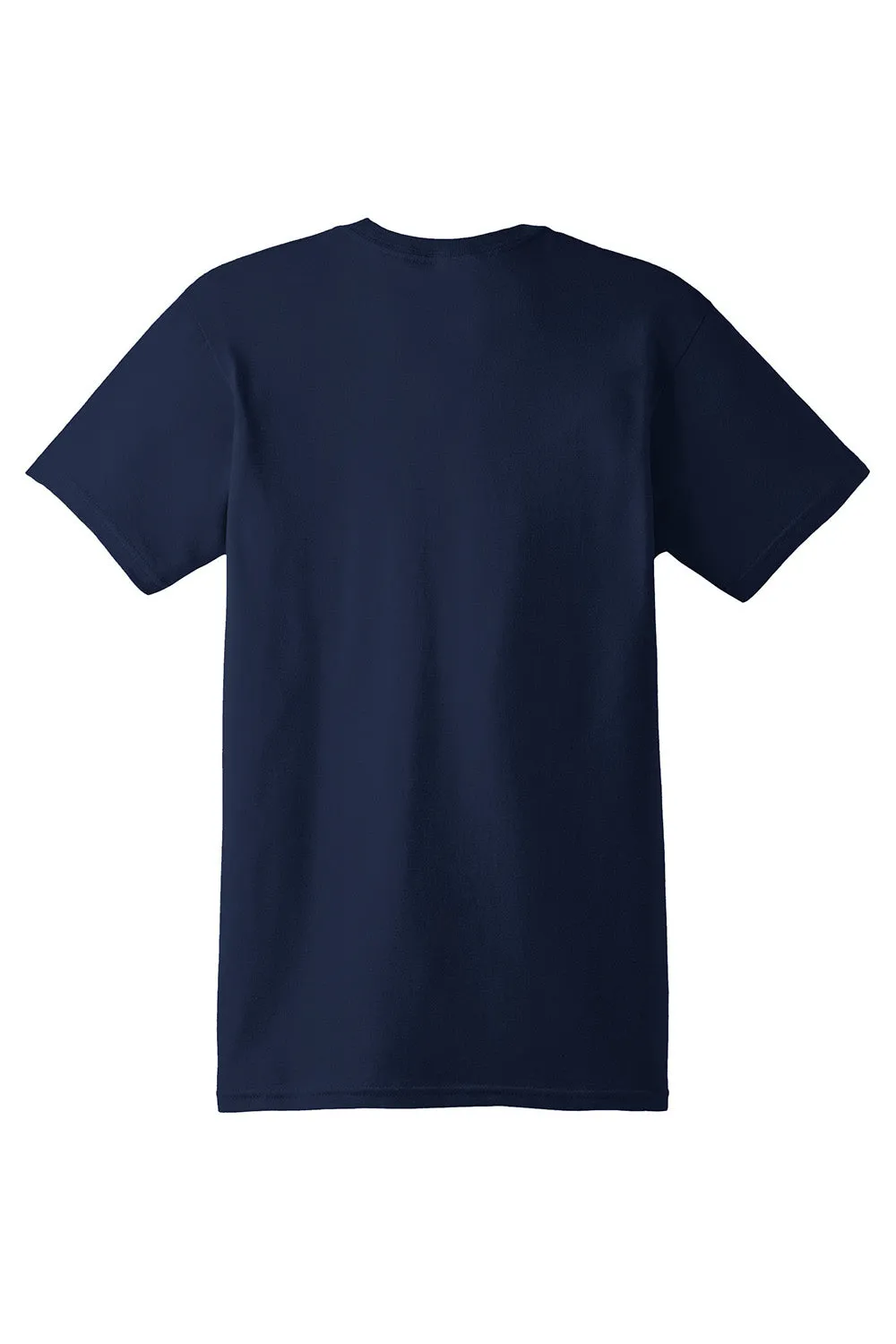 Hanes Mens Nano-T Short Sleeve Crewneck T-Shirt - Navy Blue