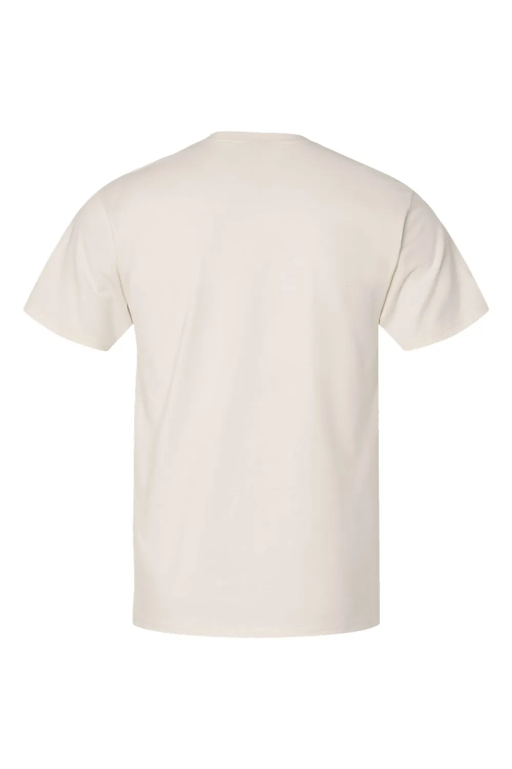 Hanes Mens Nano-T Short Sleeve Crewneck T-Shirt - Parchment