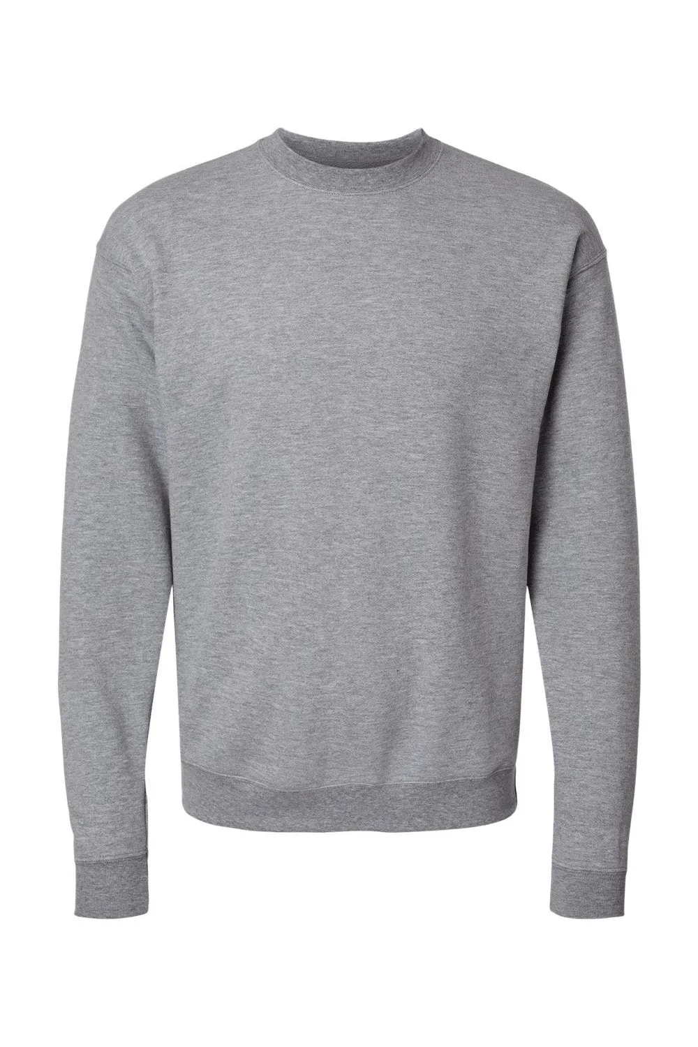 Hanes Mens Perfect Sweats Crewneck Sweatshirt - Light Steel Grey
