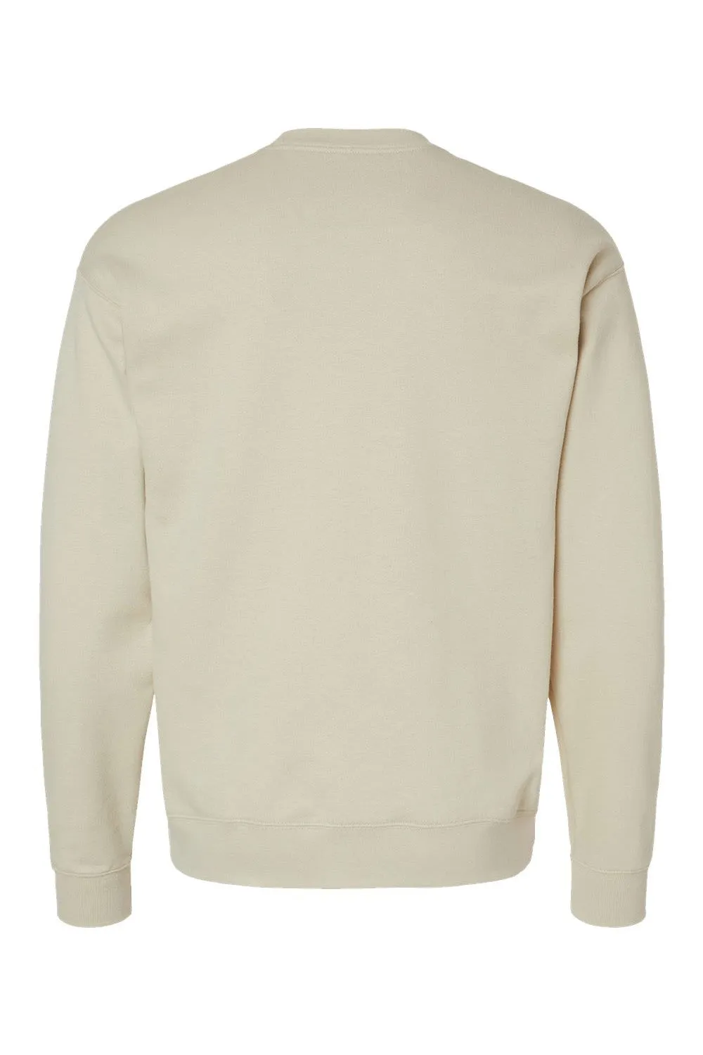 Hanes Mens Perfect Sweats Crewneck Sweatshirt - Sand