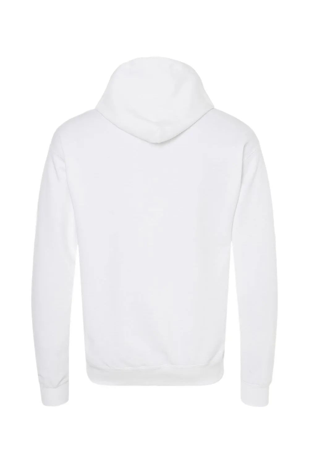 Hanes Mens Perfect Sweats Hooded Sweatshirt Hoodie w/ Pouch Pocket - White