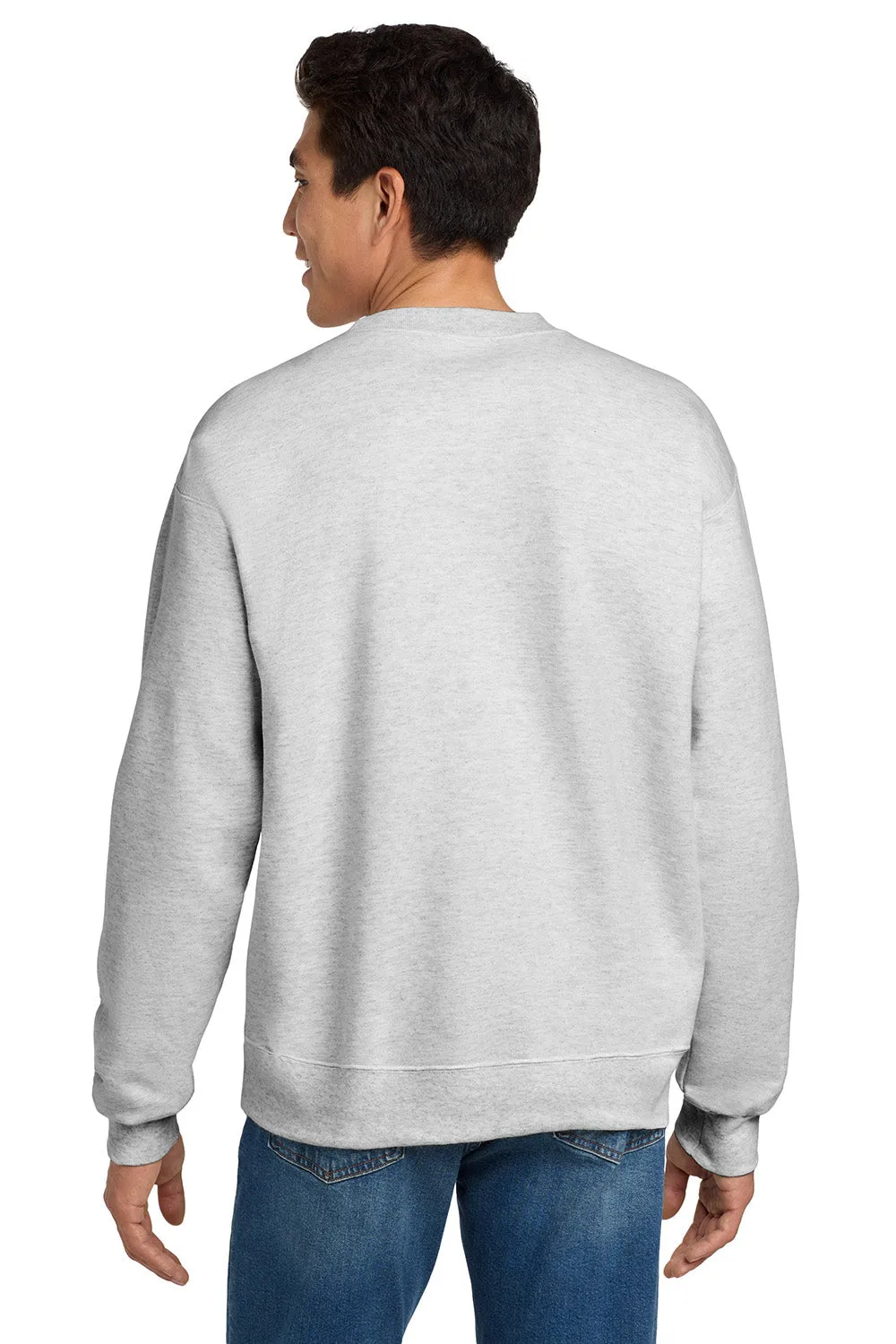 Hanes Mens Ultimate Cotton PrintPro XP Pill Resistant Crewneck Sweatshirt - Ash Grey