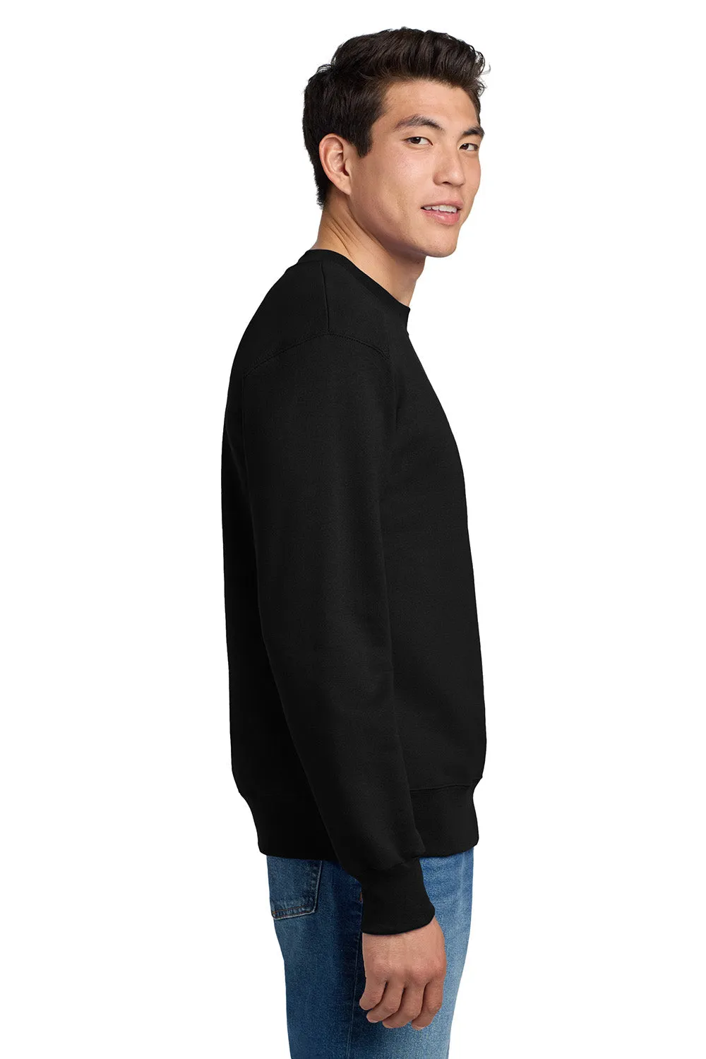 Hanes Mens Ultimate Cotton PrintPro XP Pill Resistant Crewneck Sweatshirt - Black