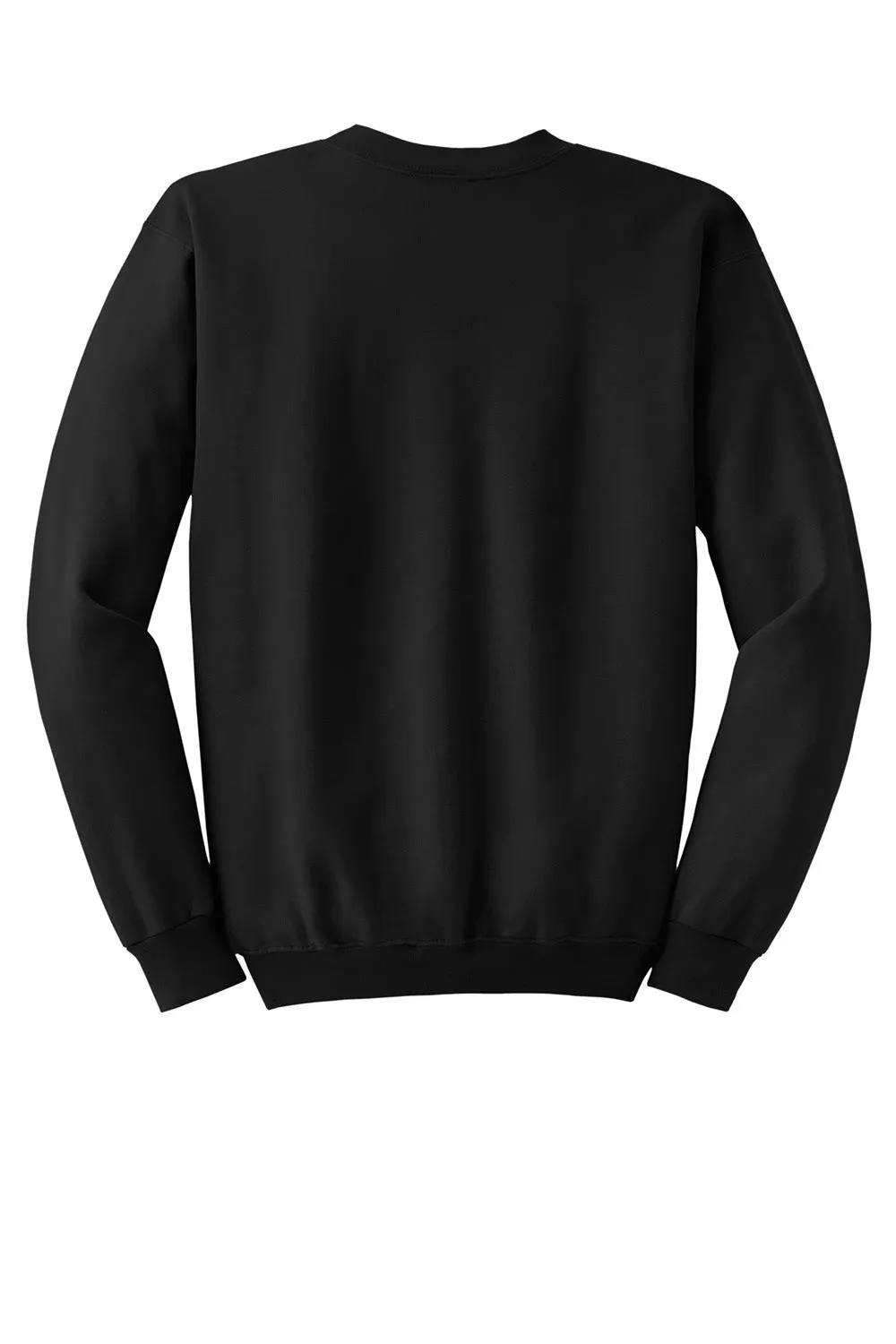 Hanes Mens Ultimate Cotton PrintPro XP Pill Resistant Crewneck Sweatshirt - Black