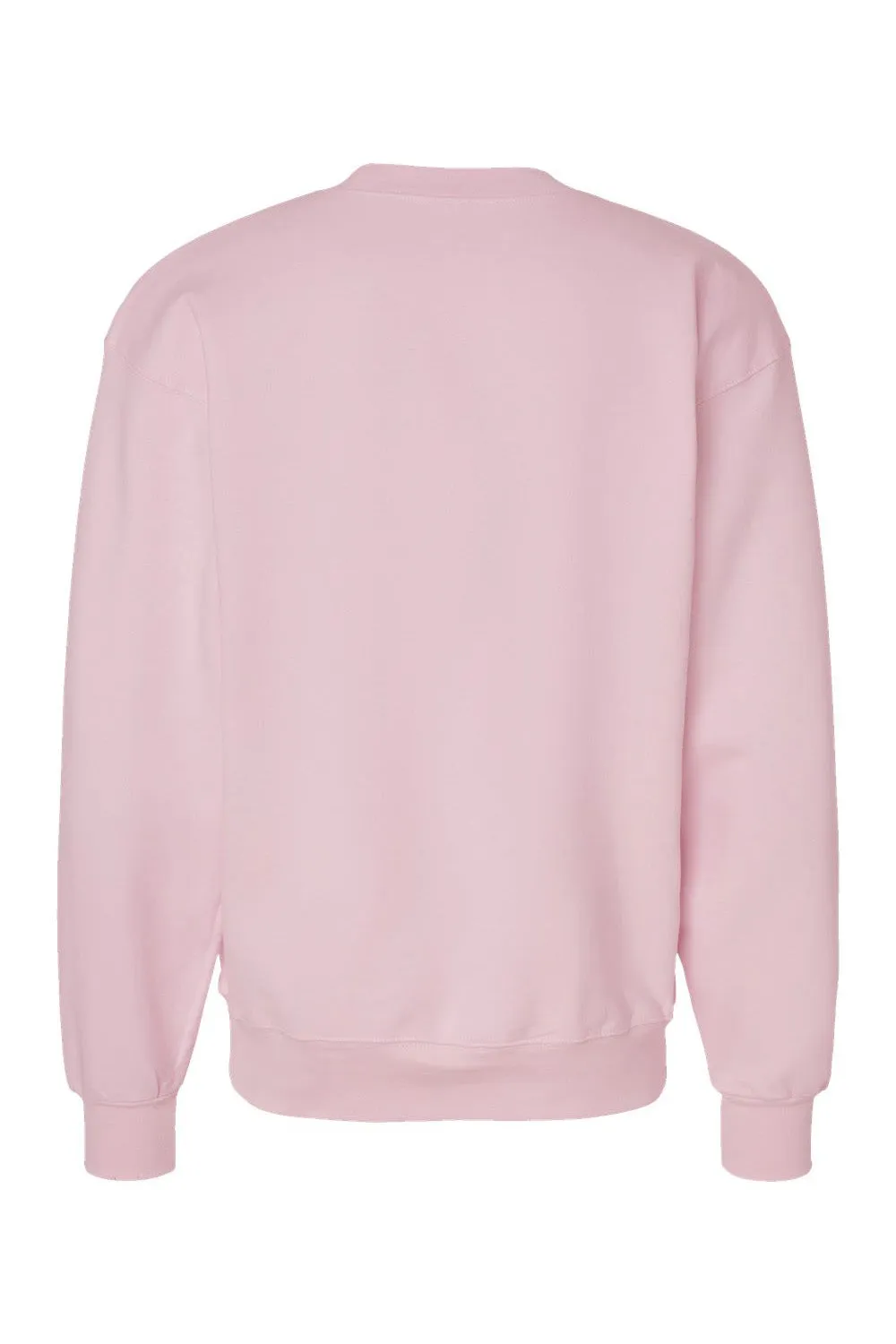 Hanes Mens Ultimate Cotton PrintPro XP Pill Resistant Crewneck Sweatshirt - Pale Pink