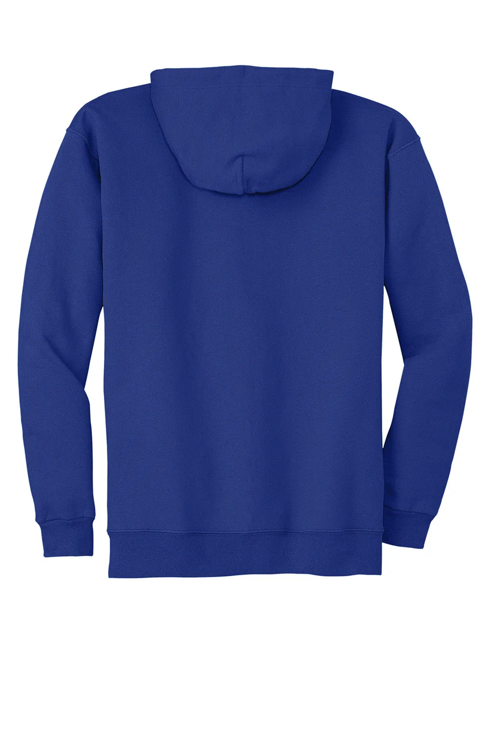 Hanes Mens Ultimate Cotton PrintPro XP Pill Resistant Full Zip Hooded Sweatshirt Hoodie w/ Pockets - Deep Royal Blue