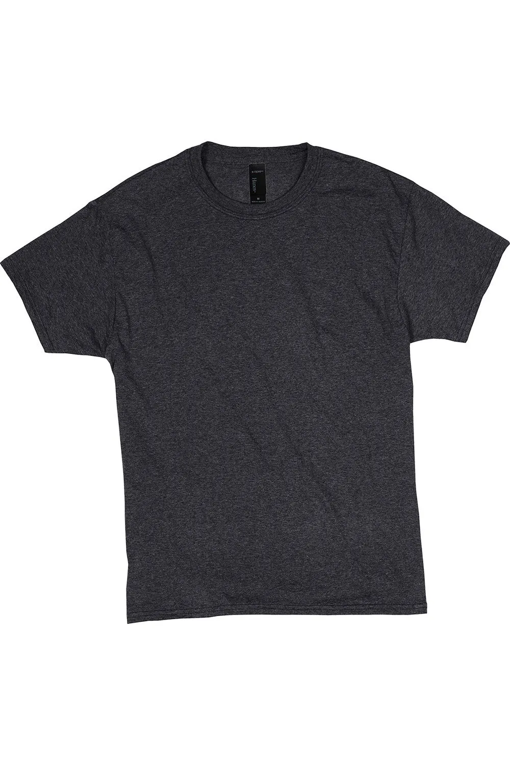 Hanes Mens X-Temp FreshIQ Moisture Wicking Short Sleeve Crewneck T-Shirt - Slate Grey