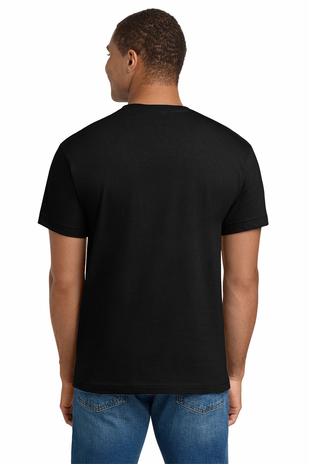 Hanes Mens Beefy-T Short Sleeve Crewneck T-Shirt - Black