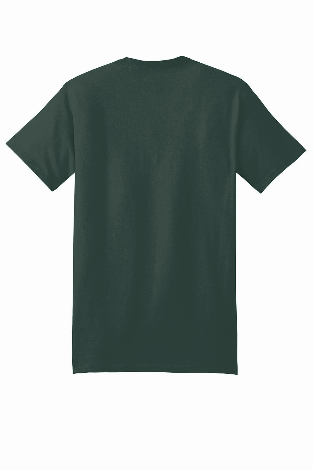 Hanes Mens Beefy-T Short Sleeve Crewneck T-Shirt - Deep Forest Green