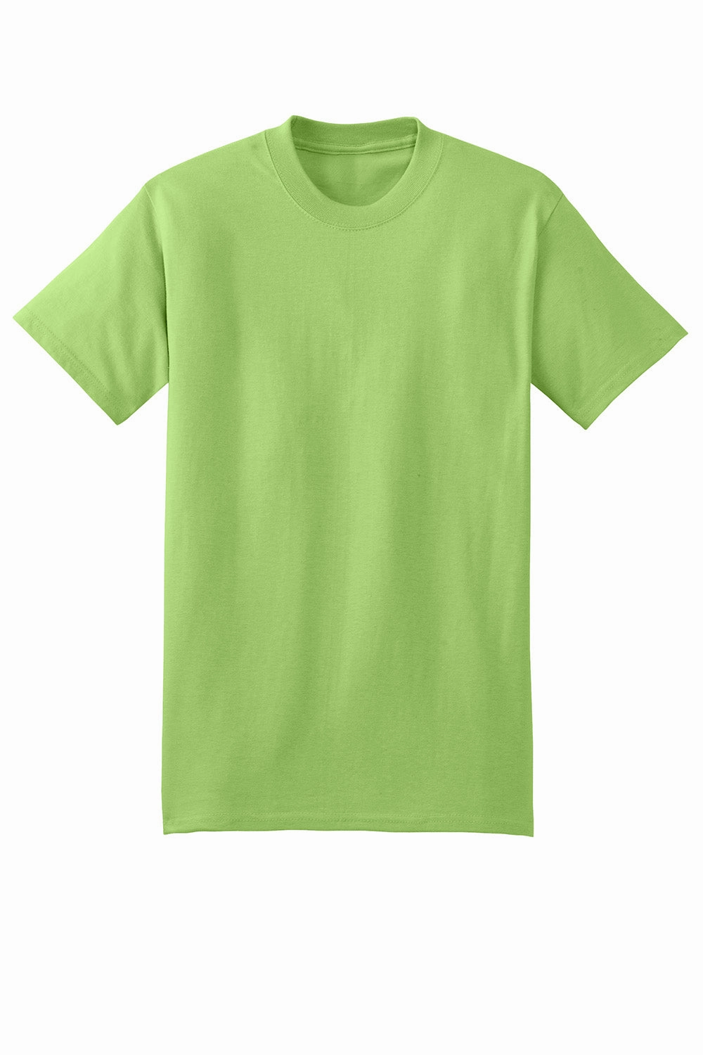 Hanes Mens Beefy-T Short Sleeve Crewneck T-Shirt - Lime Green