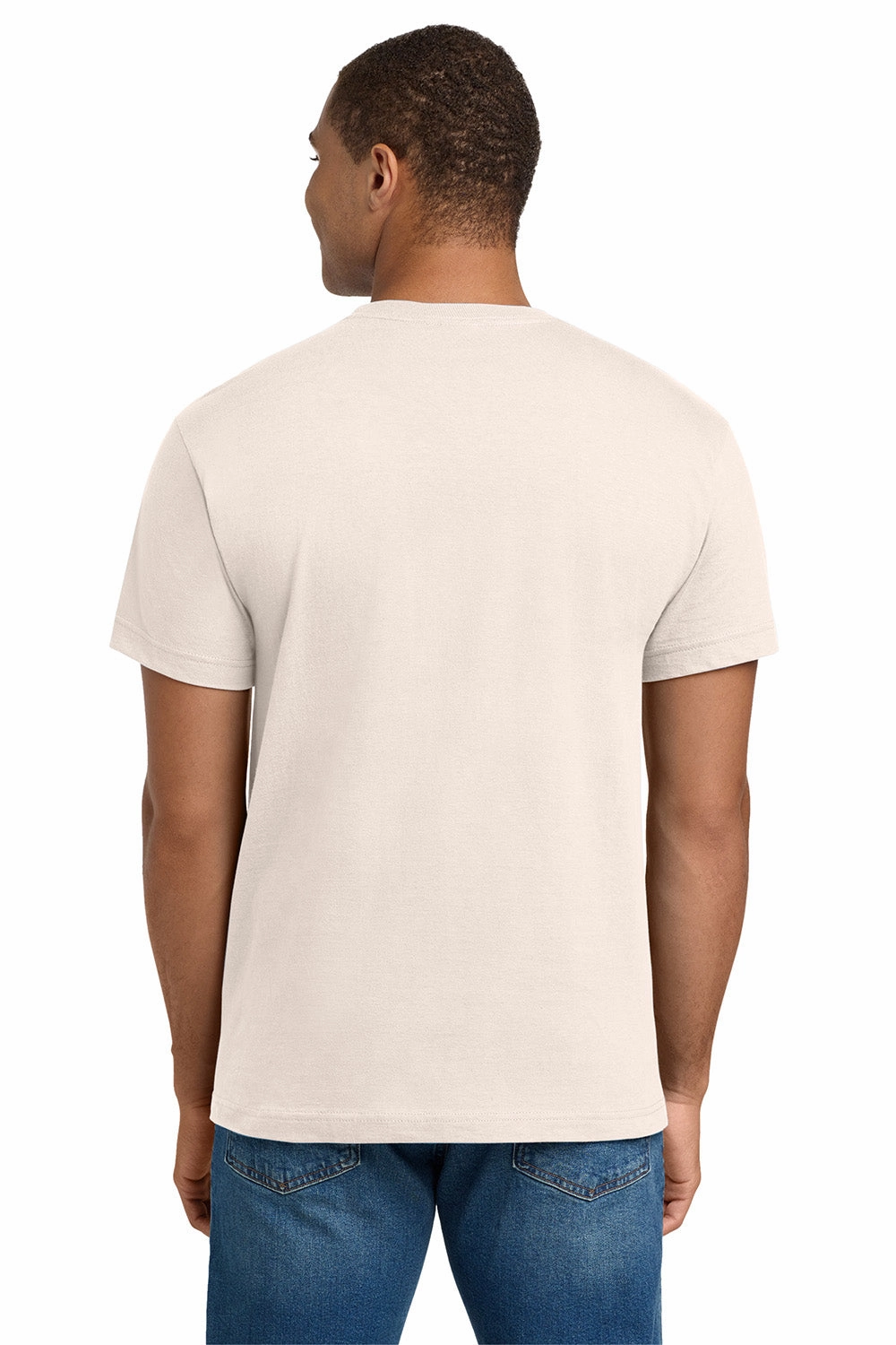 Hanes Mens Beefy-T Short Sleeve Crewneck T-Shirt - Natural
