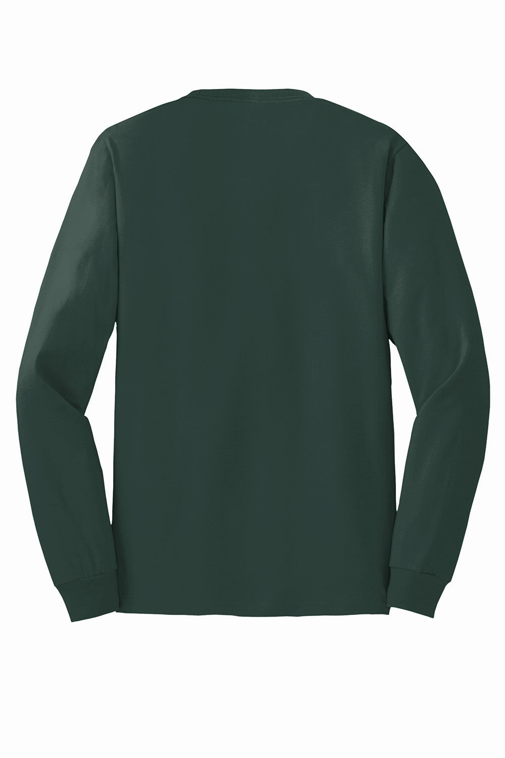 Hanes Mens ComfortSoft Long Sleeve Crewneck T-Shirt - Deep Forest Green