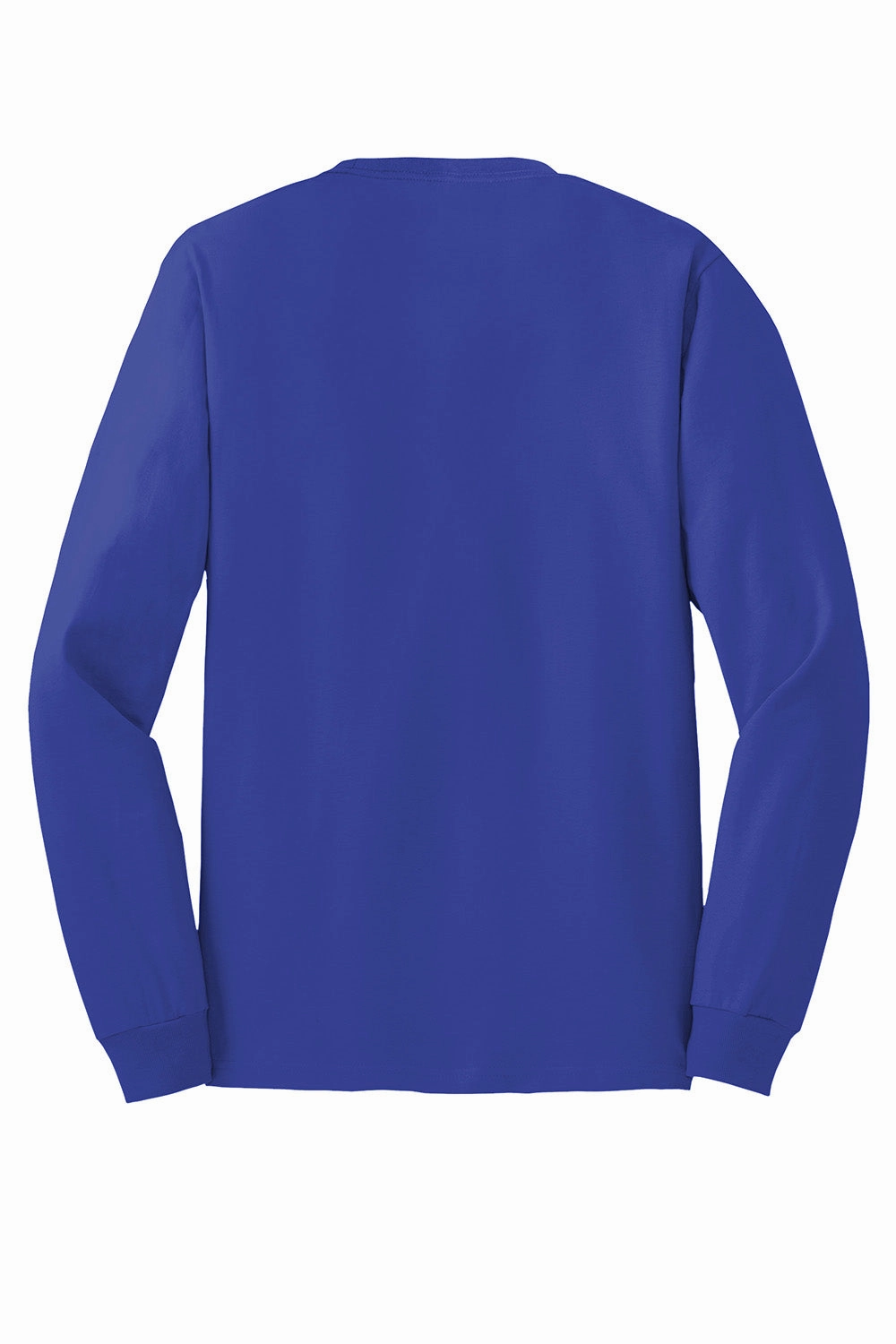 Hanes Mens ComfortSoft Long Sleeve Crewneck T-Shirt - Deep Royal Blue