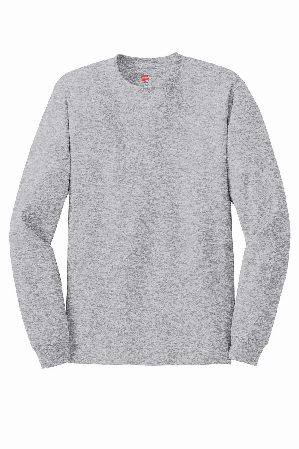 Hanes Mens ComfortSoft Long Sleeve Crewneck T-Shirt - Light Steel Grey