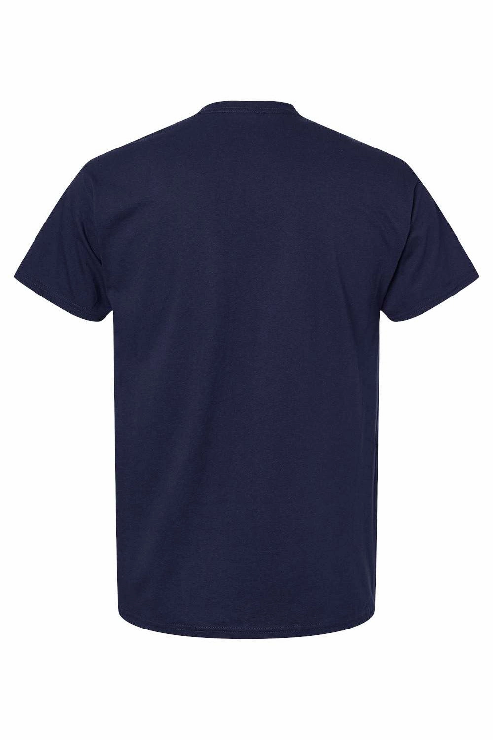 Hanes Mens ComfortSoft Short Sleeve Crewneck T-Shirt - Athletic Navy Blue