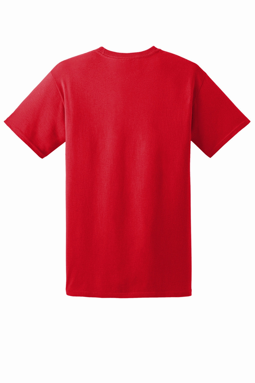 Hanes Mens ComfortSoft Short Sleeve Crewneck T-Shirt - Athletic Red