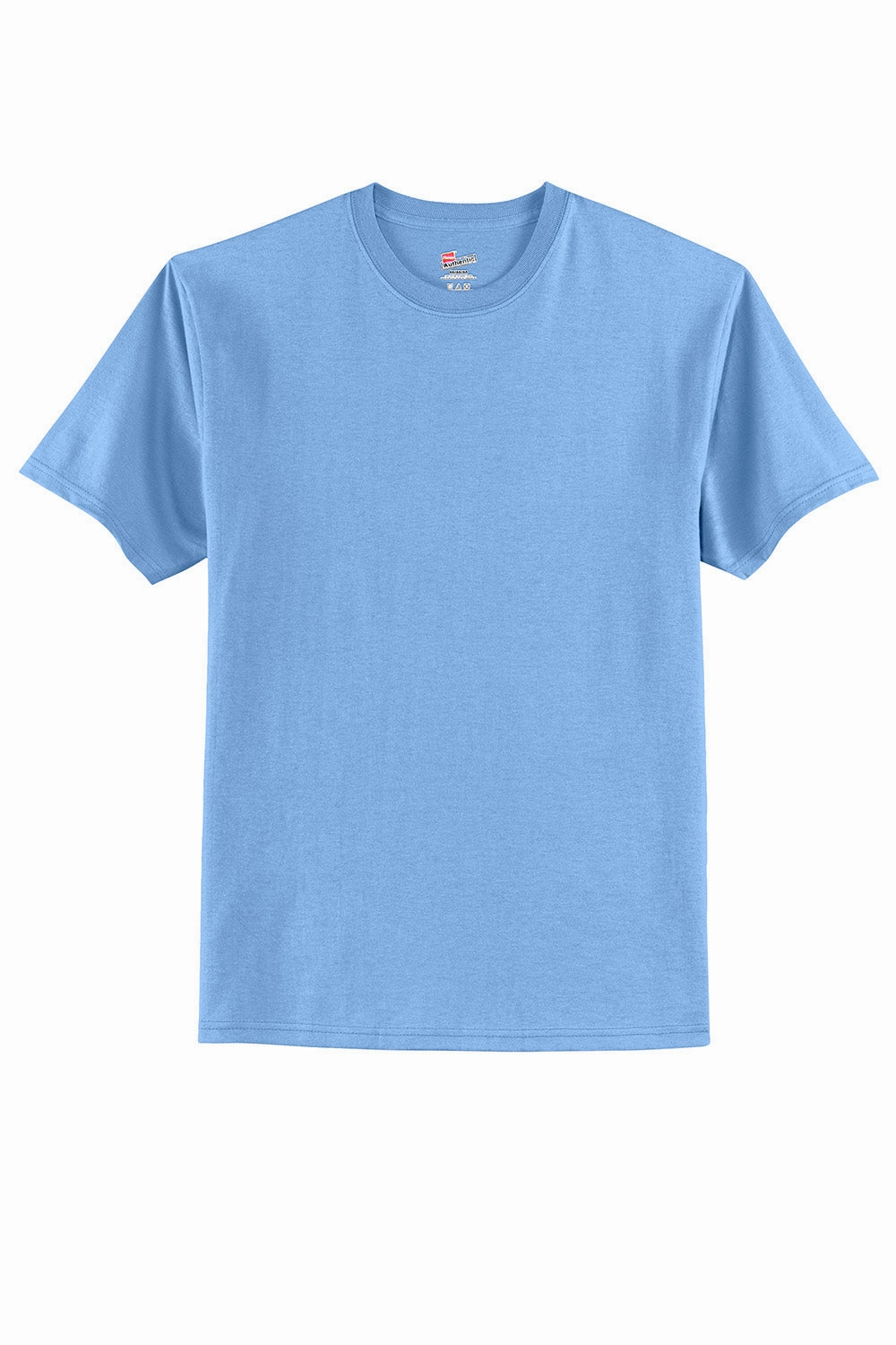 Hanes Mens ComfortSoft Short Sleeve Crewneck T-Shirt - Carolina Blue