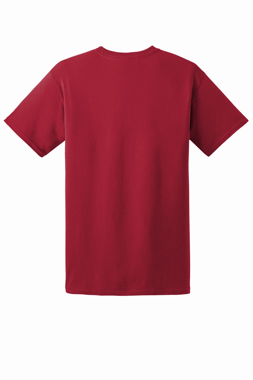 Hanes Mens ComfortSoft Short Sleeve Crewneck T-Shirt - Deep Red