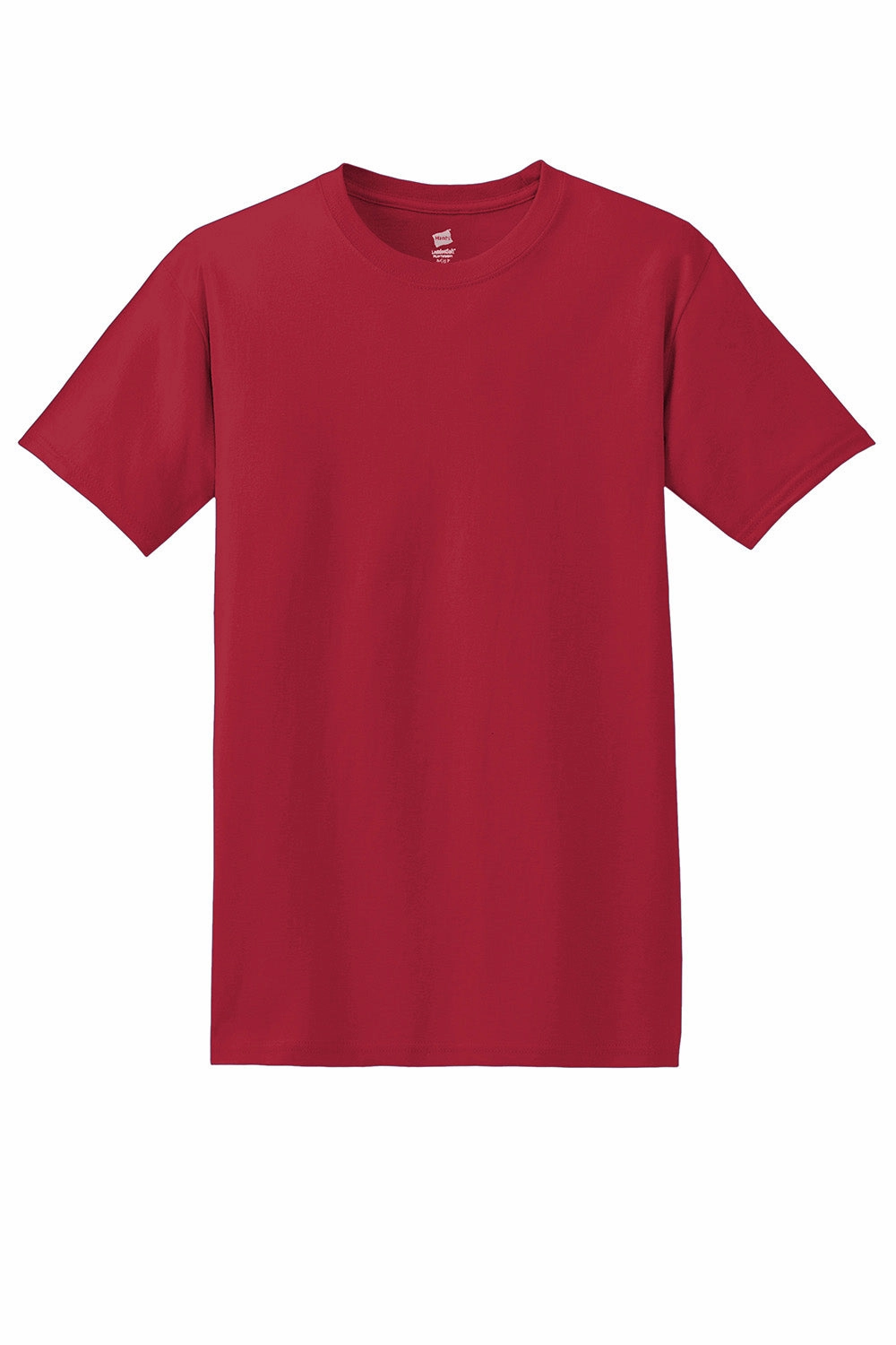 Hanes Mens ComfortSoft Short Sleeve Crewneck T-Shirt - Deep Red