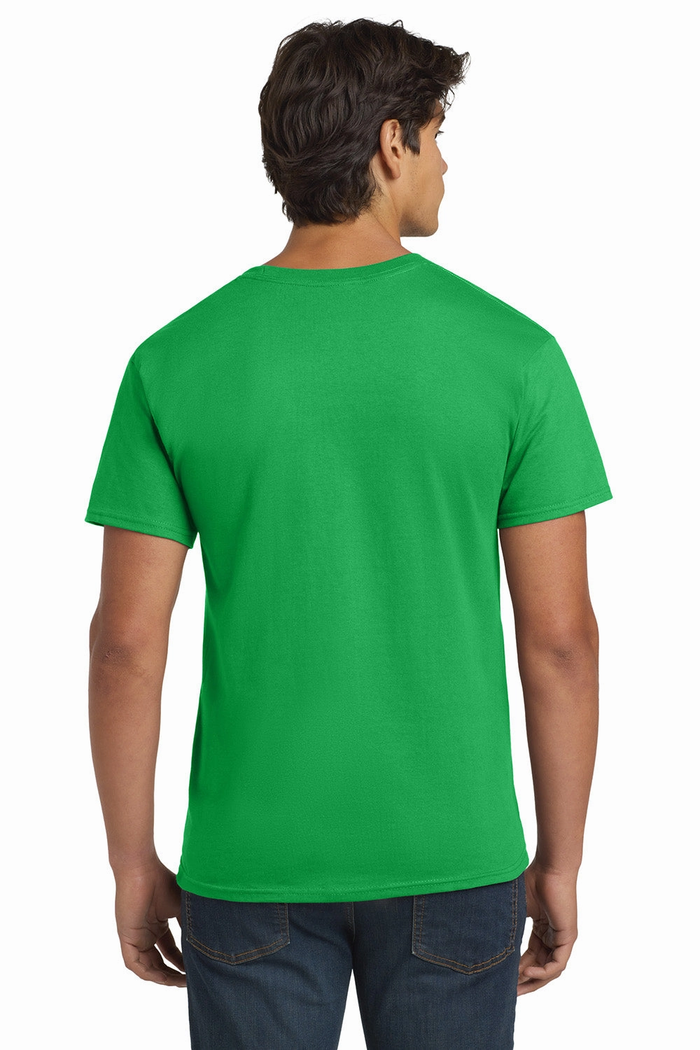 Hanes Mens ComfortSoft Short Sleeve Crewneck T-Shirt - Kelly Green