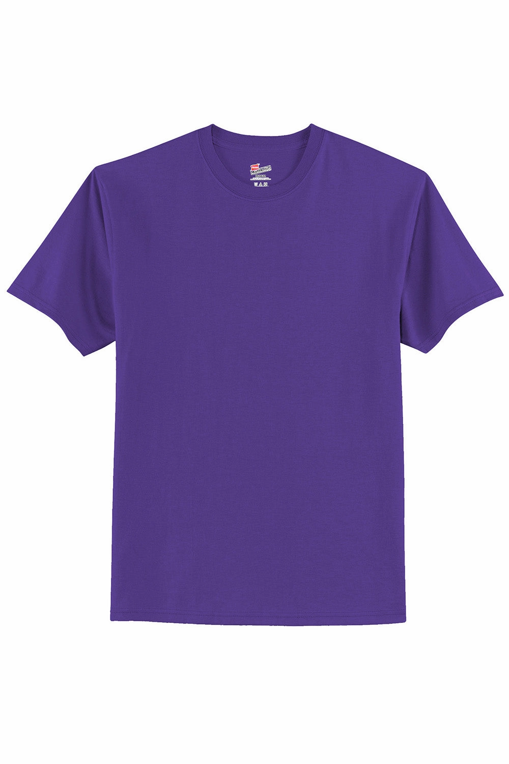 Hanes Mens ComfortSoft Short Sleeve Crewneck T-Shirt - Purple