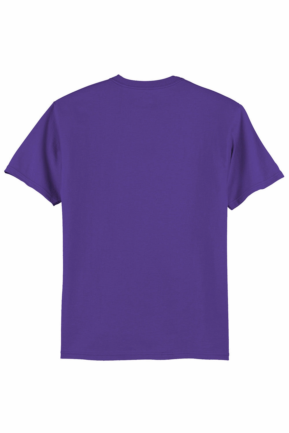 Hanes Mens ComfortSoft Short Sleeve Crewneck T-Shirt - Purple