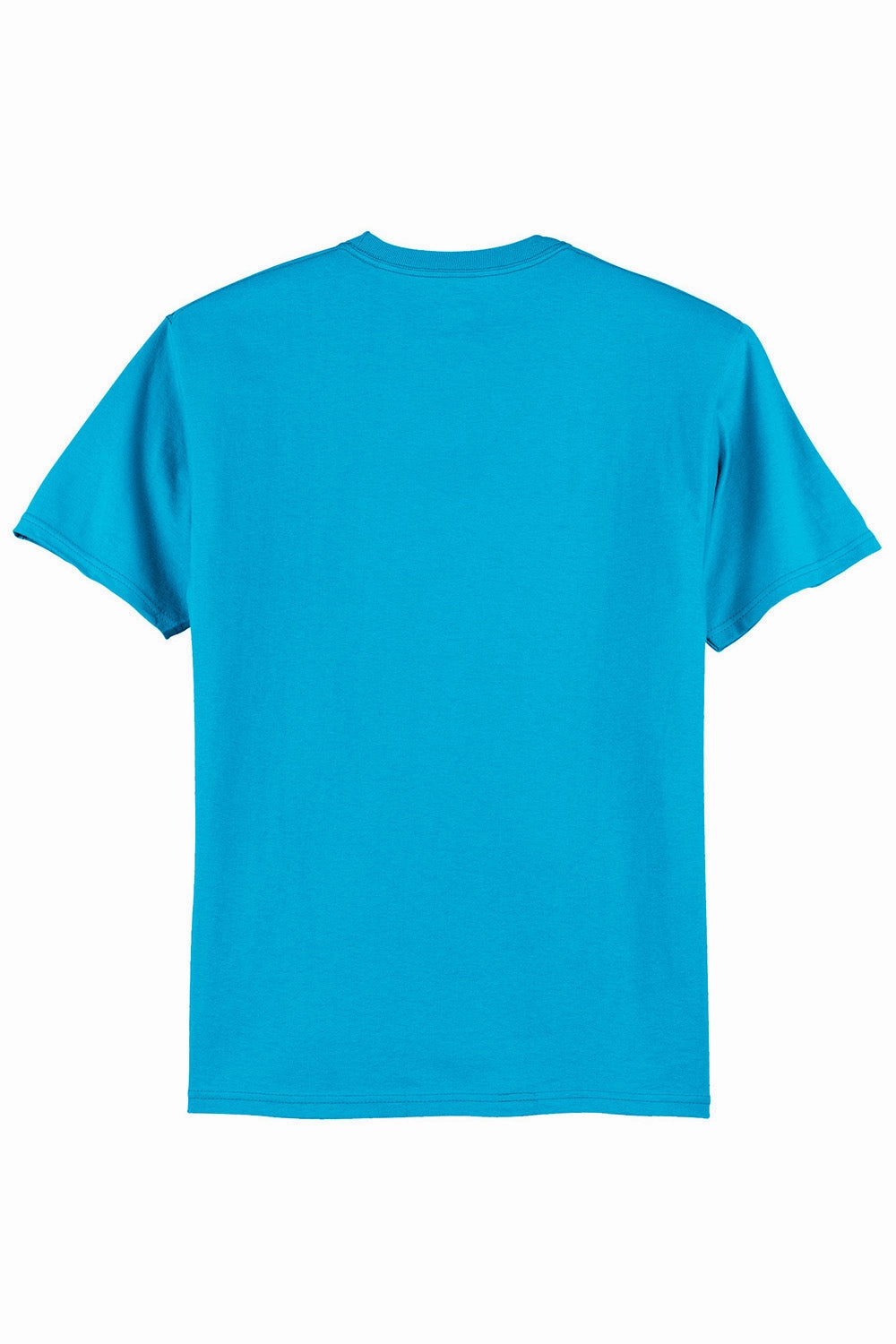 Hanes Mens ComfortSoft Short Sleeve Crewneck T-Shirt - Teal Blue