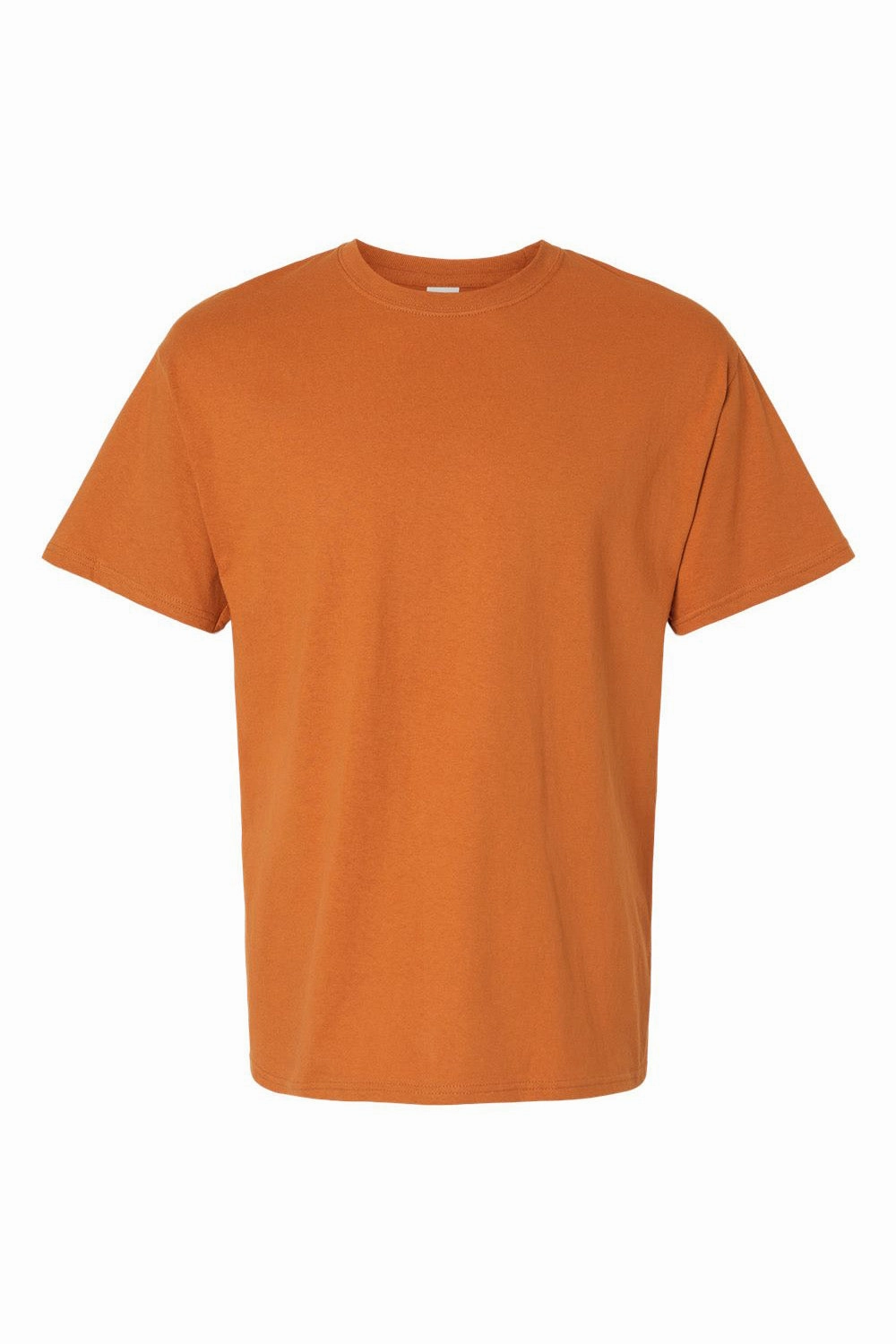 Hanes Mens ComfortSoft Short Sleeve Crewneck T-Shirt - Texas Orange