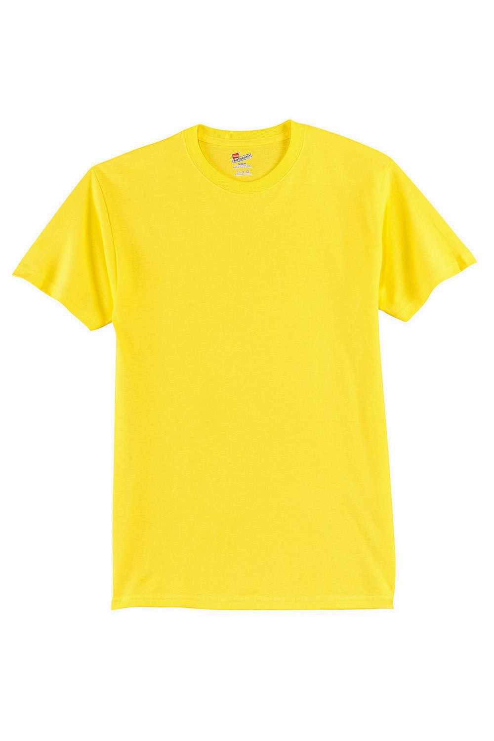 Hanes Mens ComfortSoft Short Sleeve Crewneck T-Shirt - Yellow
