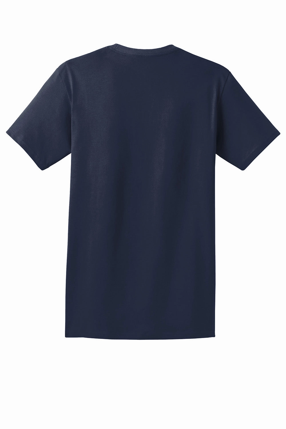 Hanes Mens ComfortSoft Short Sleeve Crewneck T-Shirt w/ Pocket - Navy Blue