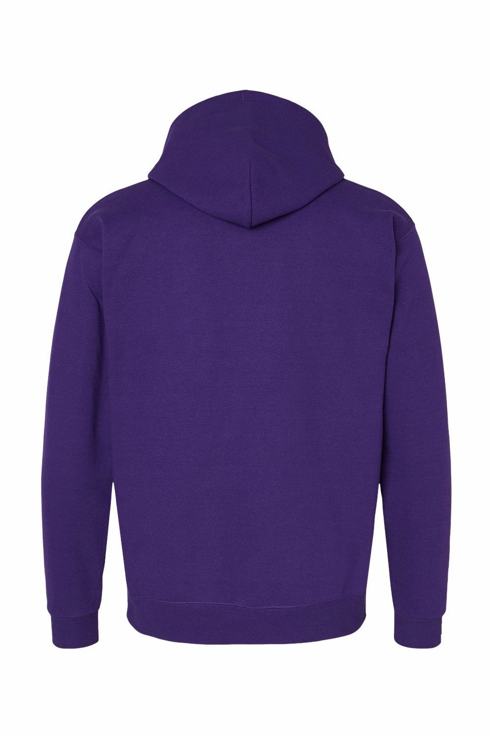 Hanes Mens EcoSmart Print Pro XP Pill Resistant Hooded Sweatshirt Hoodie w/ Pouch Pocket - Athletic Purple