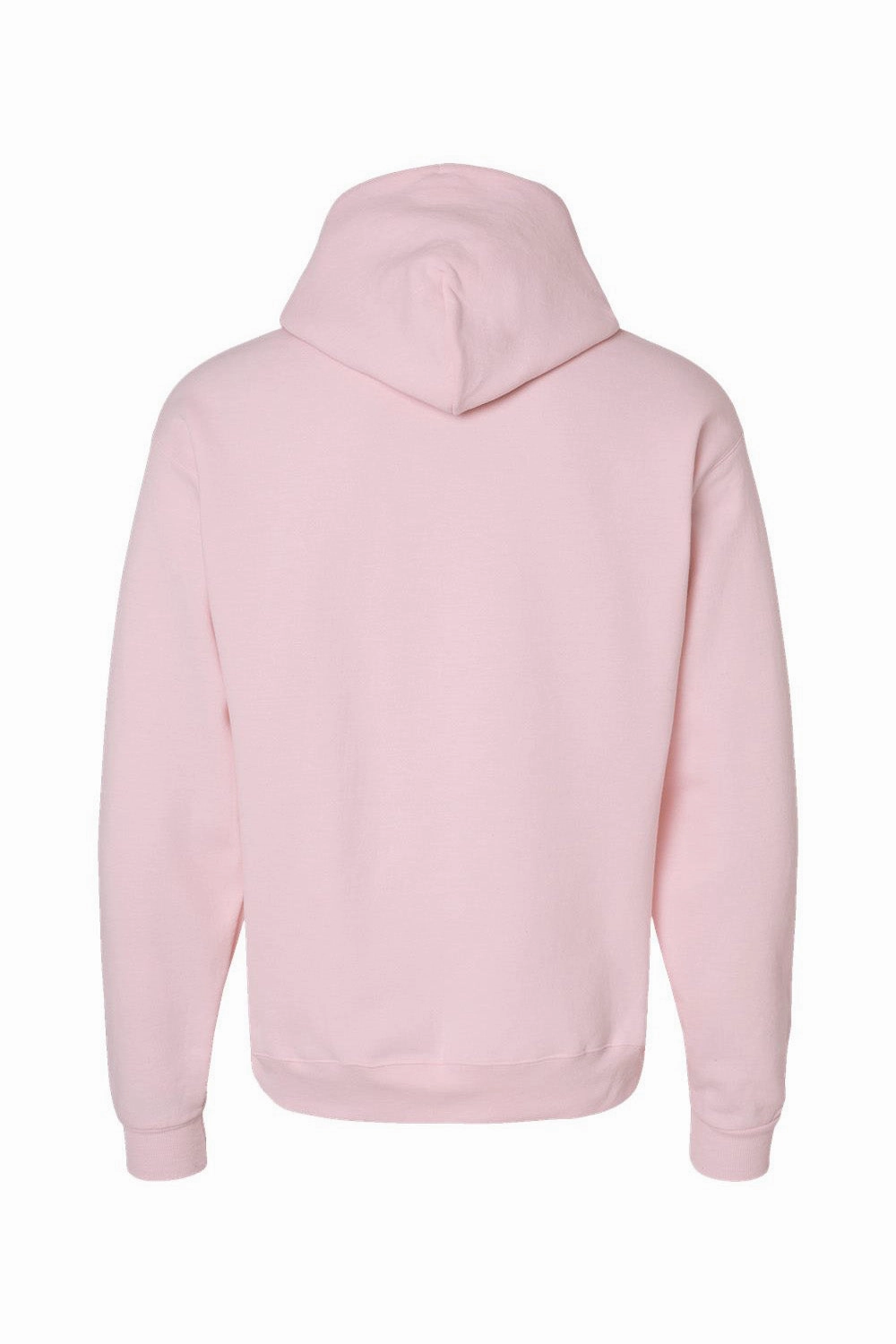 Hanes Mens EcoSmart Print Pro XP Pill Resistant Hooded Sweatshirt Hoodie w/ Pouch Pocket - Pale Pink