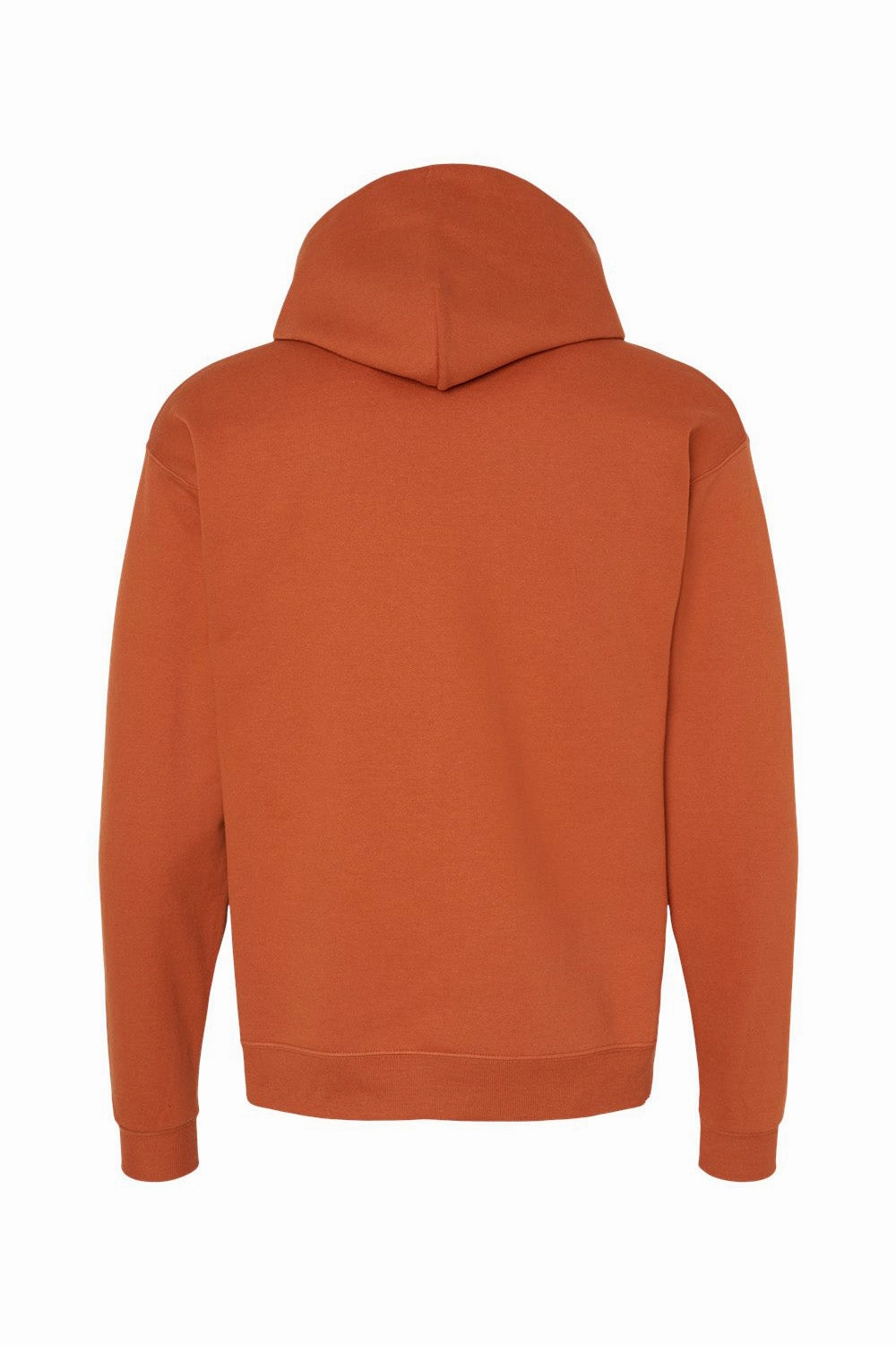 Hanes Mens EcoSmart Print Pro XP Pill Resistant Hooded Sweatshirt Hoodie w/ Pouch Pocket - Texas Orange