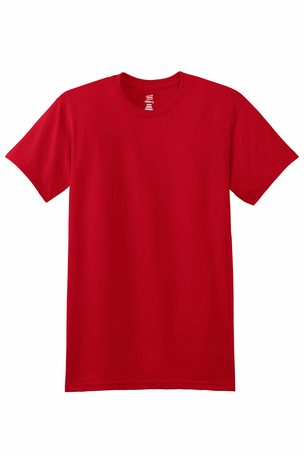 Hanes Mens Nano-T Short Sleeve Crewneck T-Shirt - Deep Red