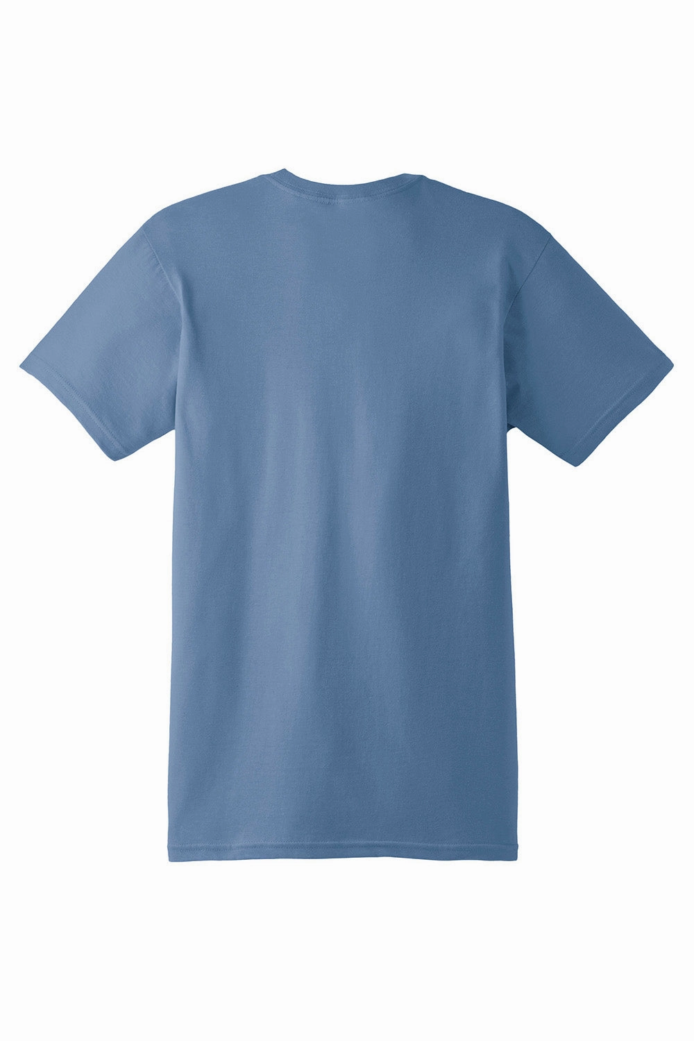Hanes Mens Nano-T Short Sleeve Crewneck T-Shirt - Denim Blue