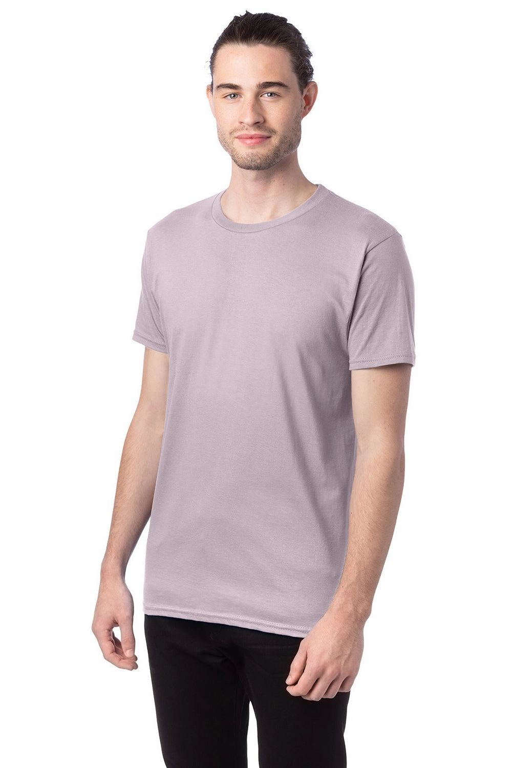 Hanes Mens Nano-T Short Sleeve Crewneck T-Shirt - Iced Mocha