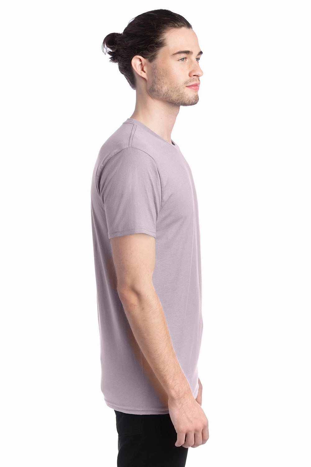 Hanes Mens Nano-T Short Sleeve Crewneck T-Shirt - Iced Mocha
