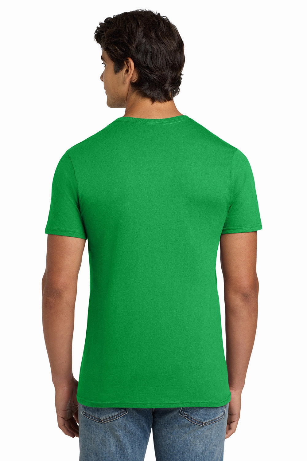 Hanes Mens Nano-T Short Sleeve Crewneck T-Shirt - Kelly Green