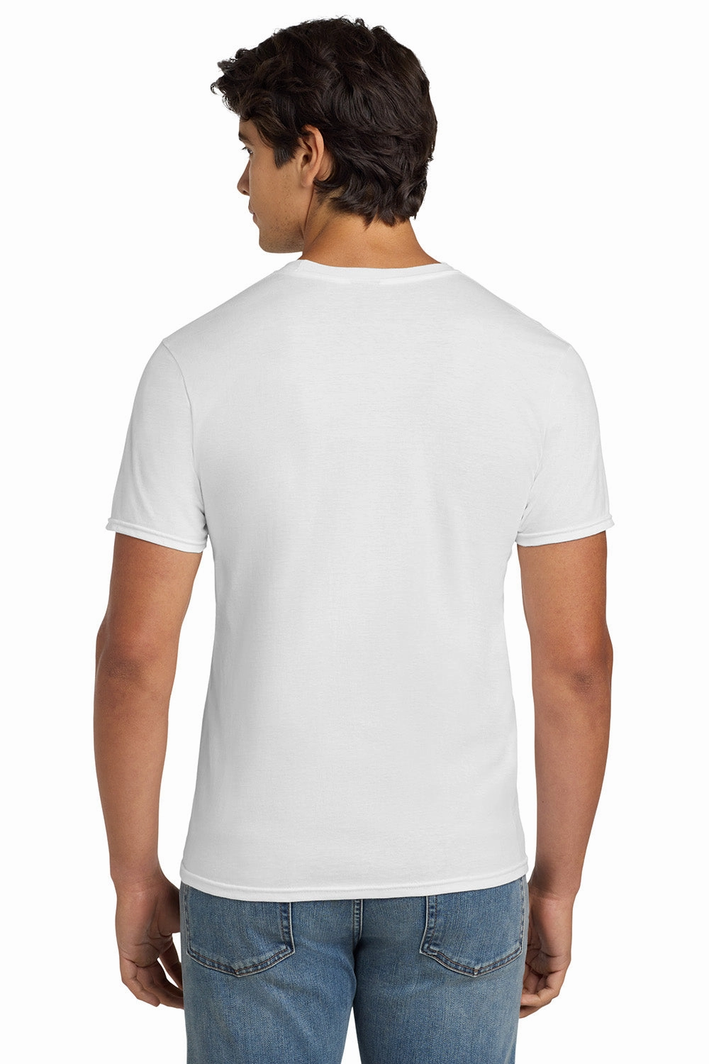Hanes Mens Nano-T Short Sleeve Crewneck T-Shirt - White