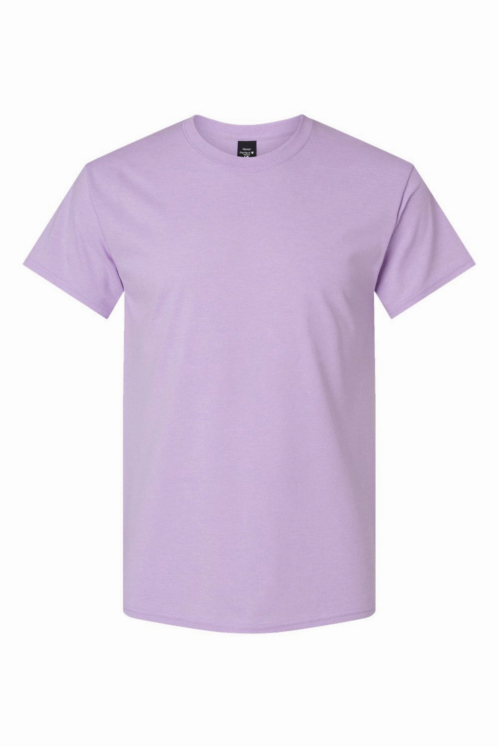 Hanes Mens X-Temp FreshIQ Moisture Wicking Short Sleeve Crewneck T-Shirt - Heather Pale Violet Purple