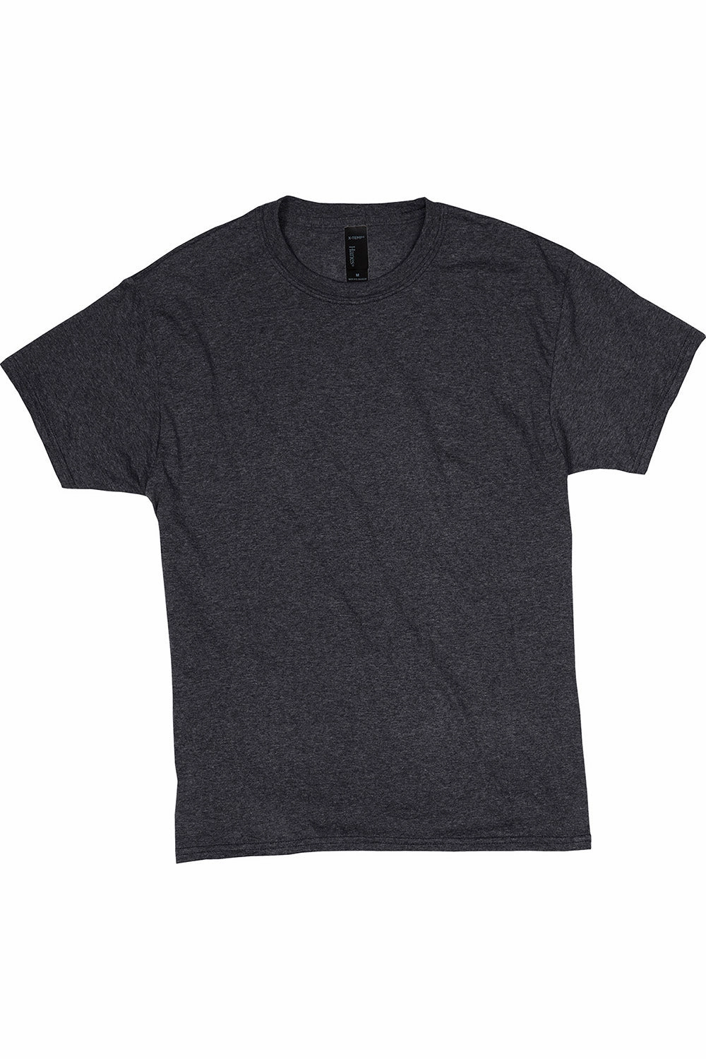 Hanes Mens X-Temp FreshIQ Moisture Wicking Short Sleeve Crewneck T-Shirt - Slate Grey
