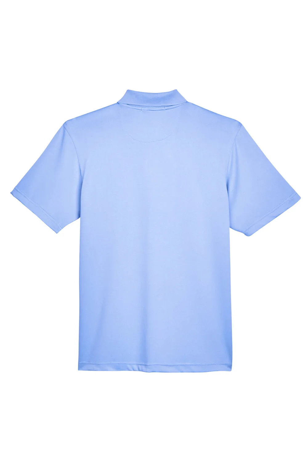 Harriton Mens Advantage Moisture Wicking Short Sleeve Polo Shirt - Industry Blue