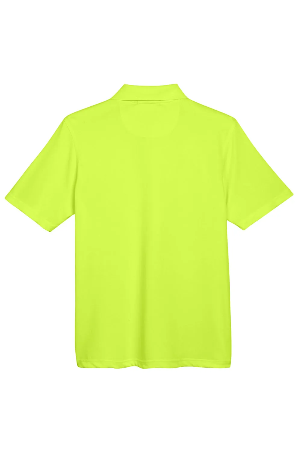 Harriton Mens Advantage Moisture Wicking Short Sleeve Polo Shirt - Safety Yellow