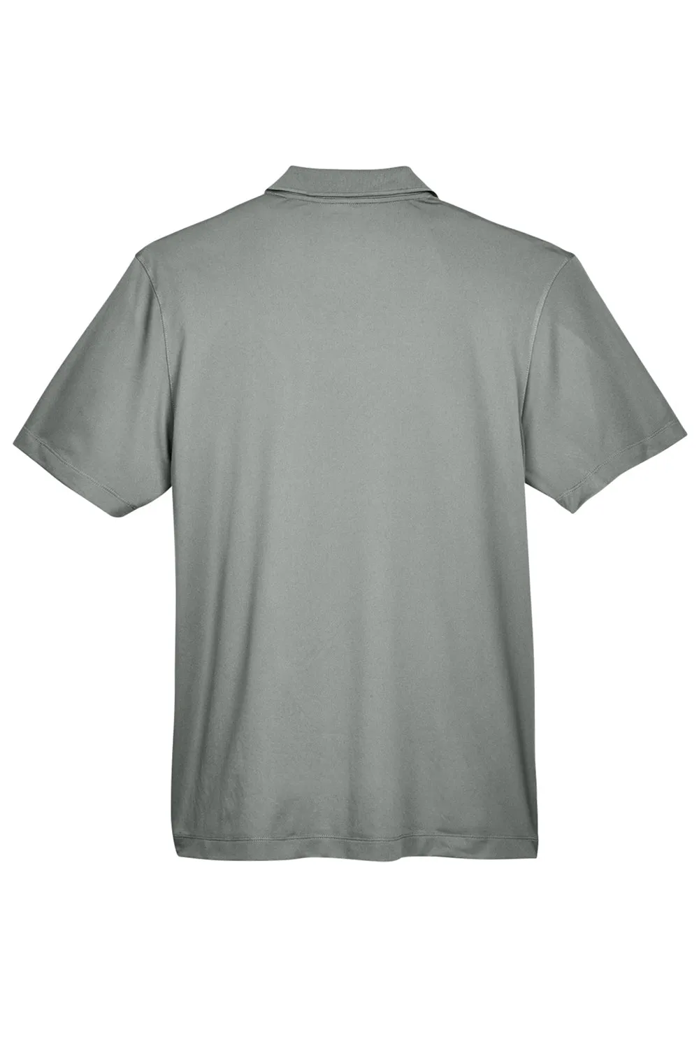 Harriton Mens Moisture Wicking Short Sleeve Polo Shirt - Charcoal Grey - Closeout