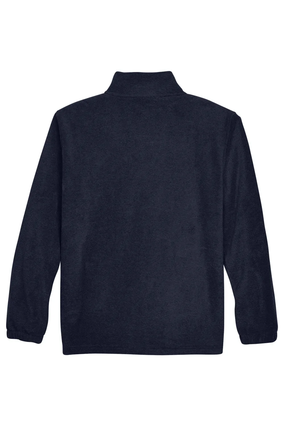 Harriton Mens Pill Resistant Fleece Full Zip Jacket - Navy Blue
