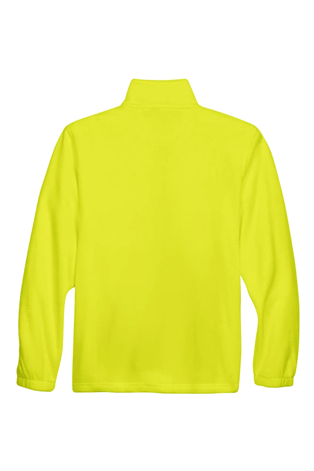 Harriton Mens Pill Resistant Fleece Full Zip Jacket - Safety Yellow