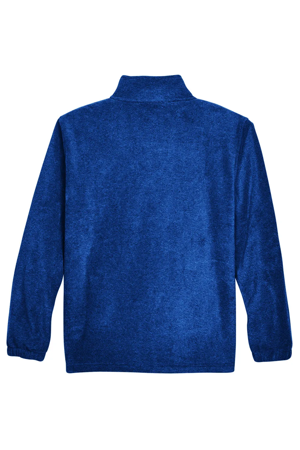 Harriton Mens Pill Resistant Fleece Full Zip Jacket - True Royal Blue